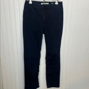 Jones NY Lexington Straight Navy Jeans Size 30x29